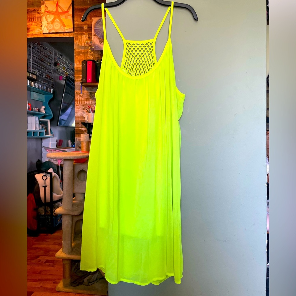 Neon Yellow Coverup